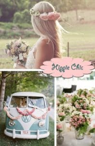 mariage hippie chic